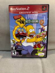 Sony PS2 Video Game The Simpsons Greatest Hits
