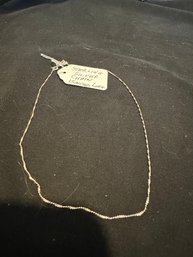 Sterling Silver 15in Chain