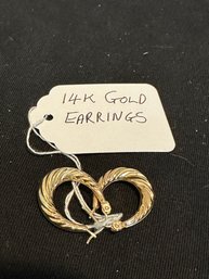 14k Gold Earrings