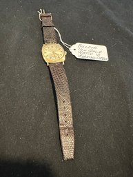 Bulova 14k Gold Watch In Working Order