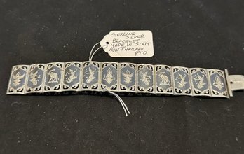 Sterling Silver Bracelet Made In SIAM