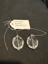 Crystal Glass Earrings