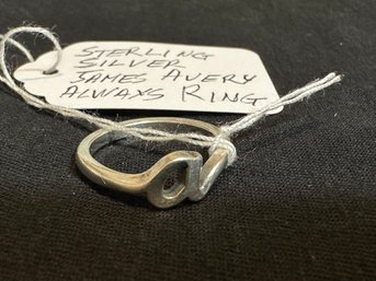 Sterling Silver James Avery Always Ring