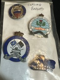 Curling Badges