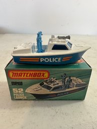 Matchbox Police Launch Superfast 52 Made In England