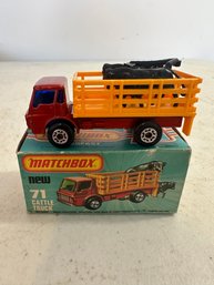 Matchbox Superfast  Cattle Truck No.71 Made In England
