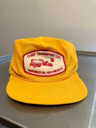 Vintage Snapback Hat- Chief Transport