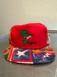 Vintage Snapback Hat- Exxon