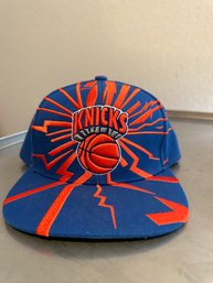 Vintage Snapback Hat- Mitchell & Ness NY Knicks
