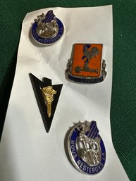 Vintage Assorted Military Pins