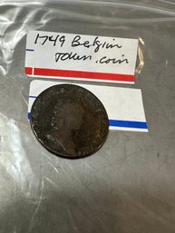1749 Belgium Token Coin
