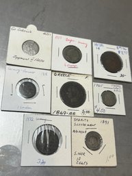 Assorted Lot Of 1800s Coins