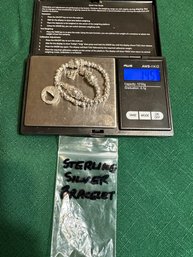 Sterling Silver Bracelet 14.5 Grams