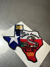Jaycees Sweetwater TX 1996 Rattlesnake Round Up Patch