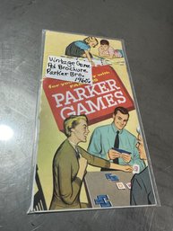 Vintage Game Ad Brochure Parker Bros