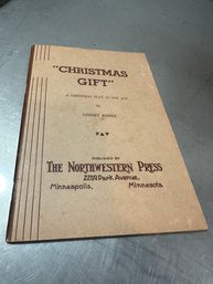 'CHRISTMAS A CHRISTMAS PLAY IN ONE ACT By LINDSEY BARBEE PUBLISHED BY THE NORTHWESTERN PRESS