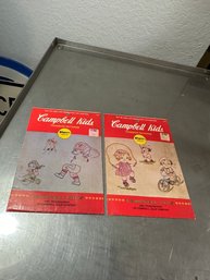 2 Campbell Kids Vogart 4103 Transfer Patterns (Vintage)