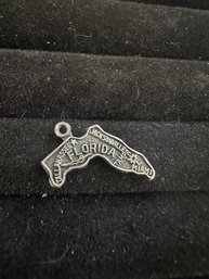 Sterling Silver Florida Charm .9 Grams