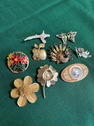Lot Of Assorted Brooches