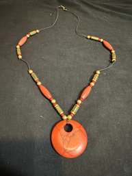 Orange Necklace