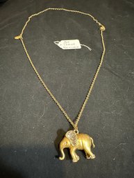 Ann Taylor Elephant Necklace