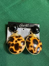 New Leopard Earrings
