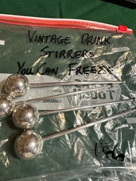 Vintage Drink Stirrers That You Can Freeze