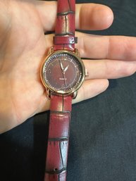 Red Quartz Watch