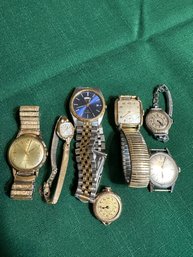 Lot Of Assorted Vintage Watches Untested