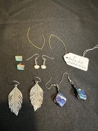 5 Pair Of Earrings