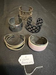 5 Cuff Bracelets