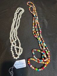 2 Long Necklaces