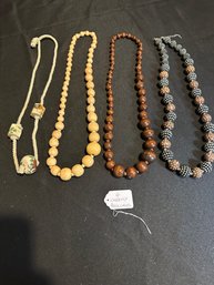 4 Chunky Necklaces