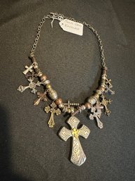 Multi Cross Necklace