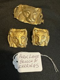 Park Lane Brooch And Earrings