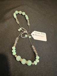 Green Bead Necklace