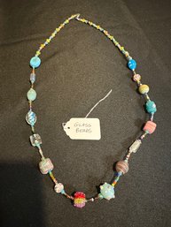 Glass Beads Necklace