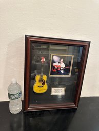 Eric Clapton Martin Guitar Facsimile Signature FRAMED Gartlan Numbered 4 Of 95 W COA