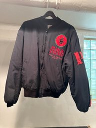 RARE VINTAGE HIP-HOP PUBLIC ENEMY 1988 OFFICIAL TROOPER TOUR JACKET SIZE LARGE