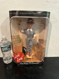 Sealed Mattel I Love Lucy Barbie Doll Starring Lucille Ball Fashion Doll