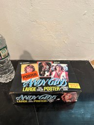 1978 Donruss Andy Gibb Bee Gees Posters 36 Pack Wax Box