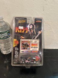 Johnny Lightning KISS Gene Simmons 1:64 Diecast Car W/HOTTER THAN HELL Album