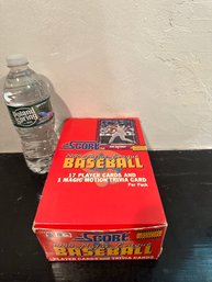 Score 1988 Major League Baseball Cards-Magic Motion Trivia Cards Box Sealed Packs