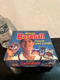 1988 Donruss MLB Baseball Puzzle & Cards Cello Pack Box 24ct With Sealed Packs