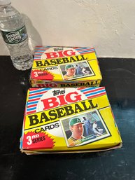 1989 Topps Big Baseball Series 3 Box With Sealed Packs