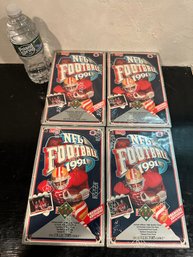 Four 1991 Upper Deck Football Box Premier Edition Sealed