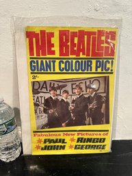 The Beatles Giant Color Pic 22' X 16' Poster UK PYX Productions