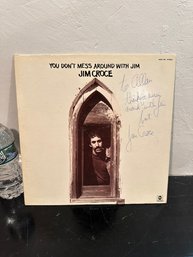 Autographed Jim Croce Vinyl