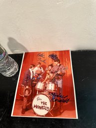 The Monkees Autographed Photo