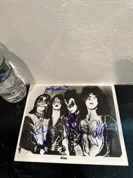 Autographed Kiss Photo